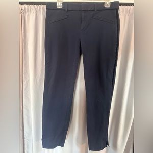 Gap navy skinny ankle pants.